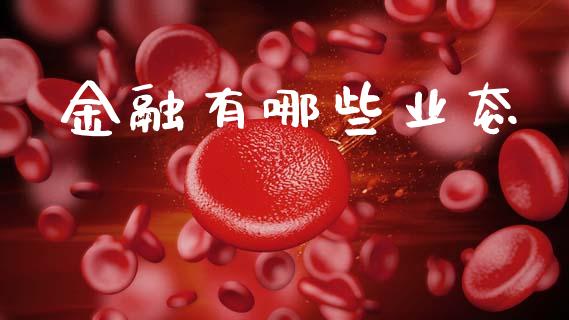 金融有哪些业态_https://m.qdlswl.com_恒指在线直播间_第1张