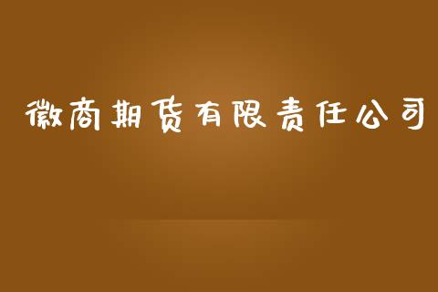 徽商期货有限责任公司_https://m.qdlswl.com_恒指德指直播室_第1张