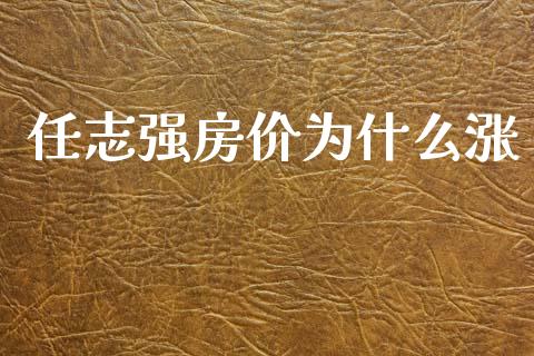 任志强房价为什么涨_https://m.qdlswl.com_恒指在线直播间_第1张