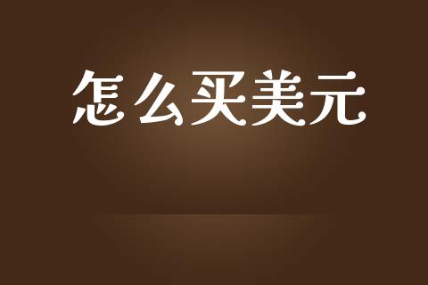 怎么买美元_https://m.qdlswl.com_纳指直播_第1张