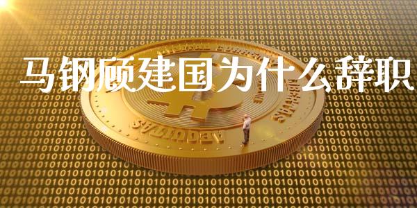 马钢顾建国为什么辞职_https://m.qdlswl.com_恒指德指直播室_第1张