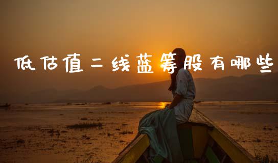低估值二线蓝筹股有哪些_https://m.qdlswl.com_纳指直播_第1张