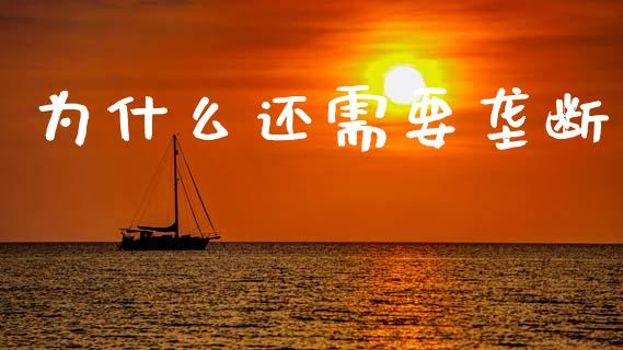 为什么还需要垄断_https://m.qdlswl.com_纳指直播_第1张