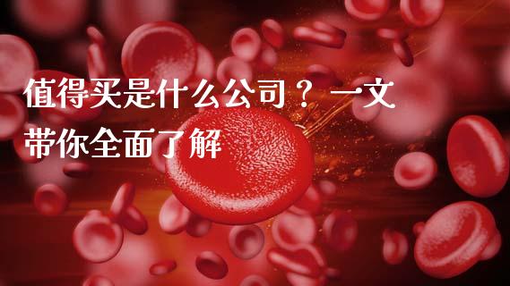 值得买是什么公司？ 一文带你全面了解_https://m.qdlswl.com_恒指德指直播室_第1张