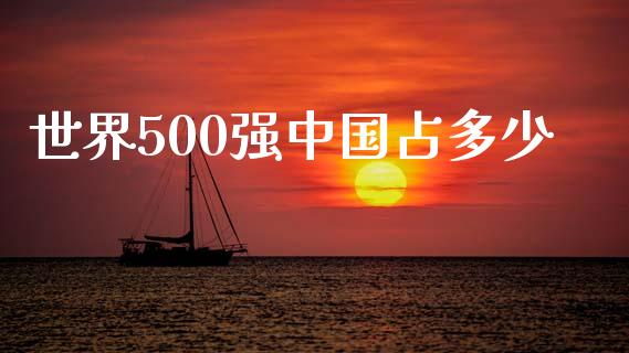 世界500强中国占多少_https://m.qdlswl.com_纳指直播_第1张