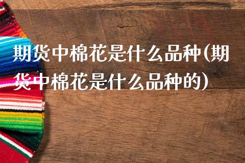 期货中棉花是什么品种(期货中棉花是什么品种的)_https://m.qdlswl.com_恒指在线直播间_第1张