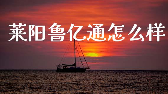 莱阳鲁亿通怎么样_https://m.qdlswl.com_恒指德指直播室_第1张