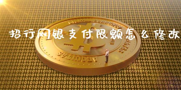 招行网银支付限额怎么修改_https://m.qdlswl.com_纳指直播_第1张