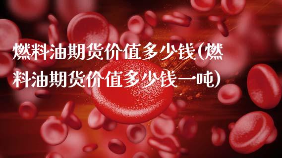 燃料油期货价值多少钱(燃料油期货价值多少钱一吨)_https://m.qdlswl.com_恒指德指直播室_第1张