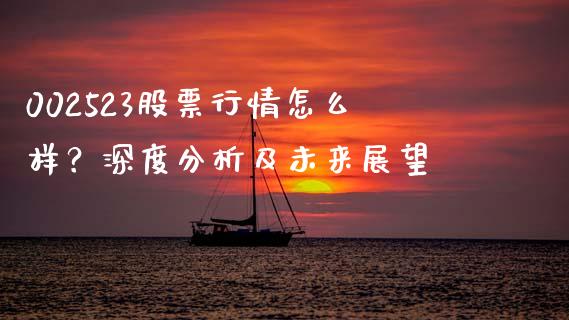 002523股票行情怎么样？深度分析及未来展望_https://m.qdlswl.com_恒指在线直播间_第1张
