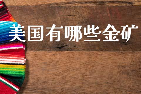 美国有哪些金矿_https://m.qdlswl.com_恒指在线直播间_第1张