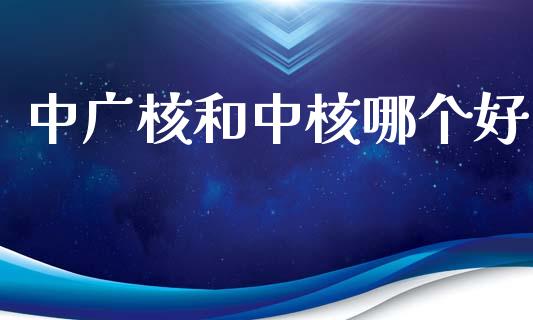 中广核和中核哪个好_https://m.qdlswl.com_恒指在线直播间_第1张
