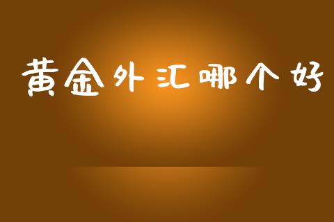 黄金外汇哪个好_https://m.qdlswl.com_恒生指数直播喊单_第1张