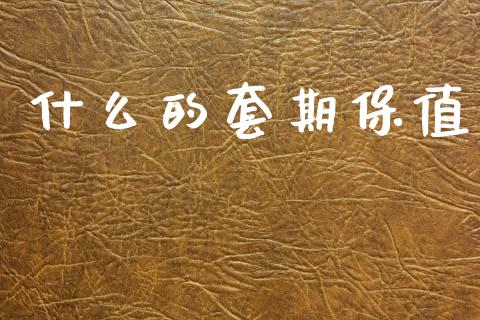 什么的套期保值_https://m.qdlswl.com_恒指德指直播室_第1张