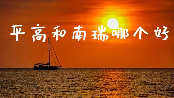 平高和南瑞哪个好_https://m.qdlswl.com_恒指德指直播室_第1张